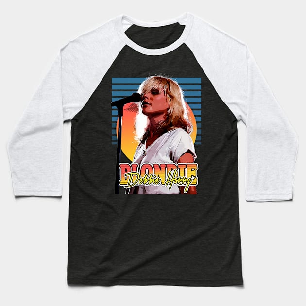Retro Debbie Harry /// Style Flyer Vintage Baseball T-Shirt by Now and Forever